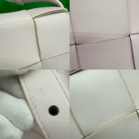 Authentic Bottega Veneer light pink small cassette bag - Picture 17 of 17